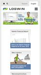 Mobile Screenshot of logwin-logistics.com